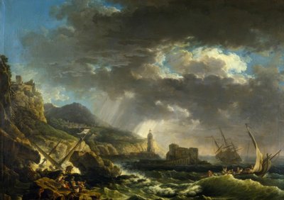 Der Schiffbruch von Claude Joseph Vernet
