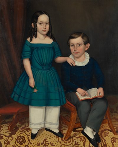John und Louisa Stock, 1845 von Joseph Whiting Stock