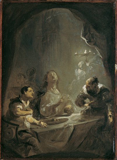 Christus in Emmaus von Joseph Winterhalder d. J.