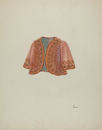Bolerojacke, ca. 1940 von Josephine C. Romano