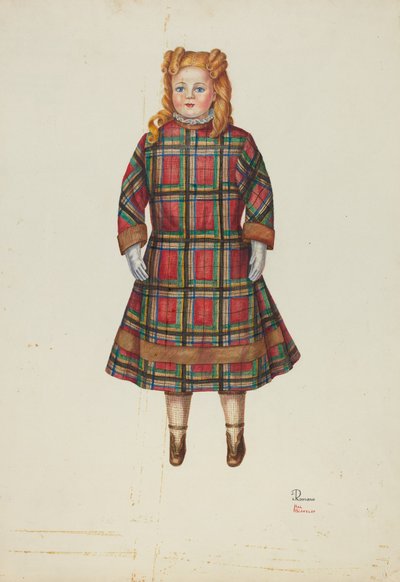 Puppe - Florence, ca. 1941 von Josephine C. Romano