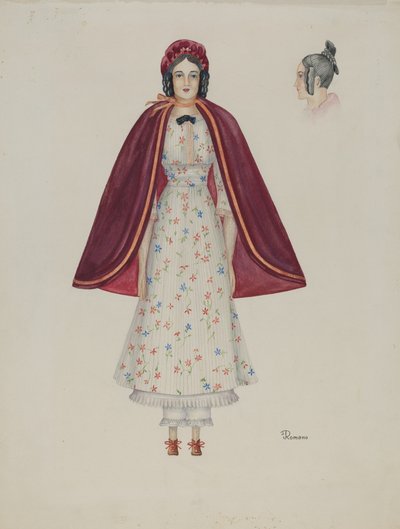 Puppe - Narcissa Savery, ca. 1937 von Josephine C. Romano
