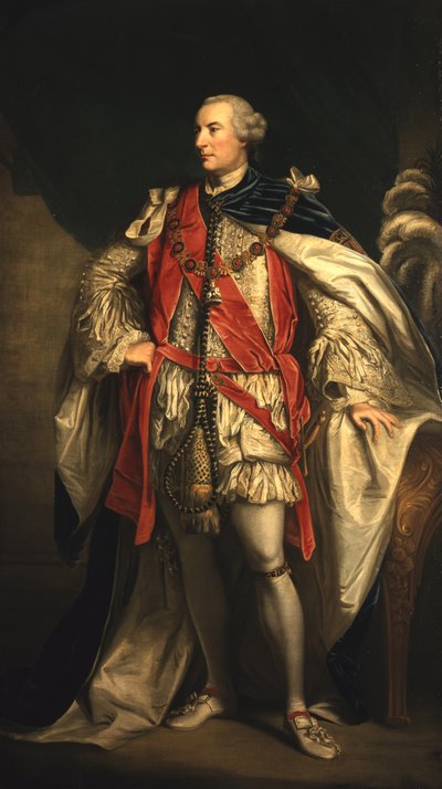 Porträt von Hugh von Joshua (after) Reynolds