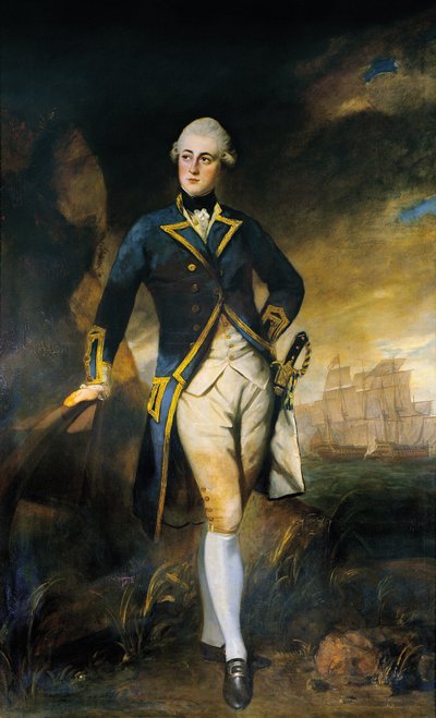 Kapitän Lord Robert Manners von Joshua Reynolds