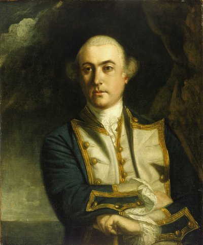 Kapitän Der Ehrenwerte John Byron (1723-1786) von Joshua Reynolds