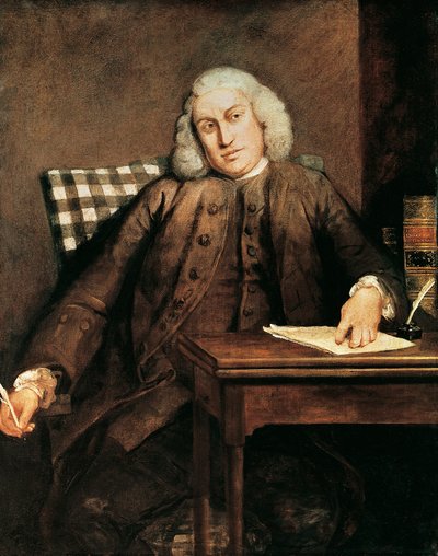 Porträt von Samuel Johnson von Joshua Reynolds