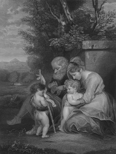 Die Heilige Familie von Joshua Reynolds