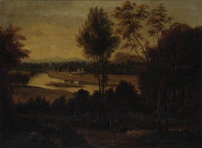 Blick vom Wick Haus, ca. 1800 von Joshua after Reynolds