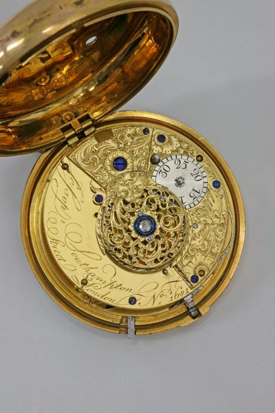 Inneres einer Uhr von Josias Jessop