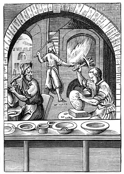 Beckenmacher, 16. Jahrhundert 1849 von Jost Amman