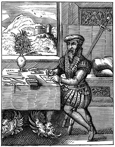 Zeichner, 16. Jahrhundert von Jost Amman