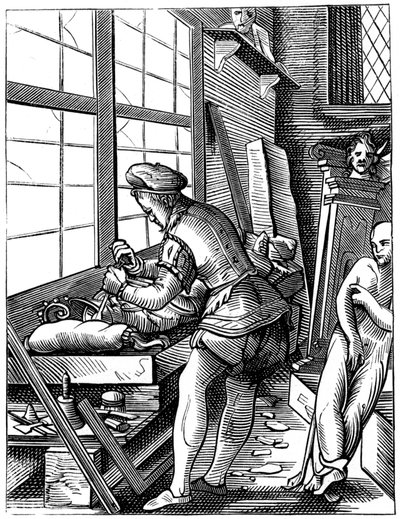 Bildhauer von Jost Amman