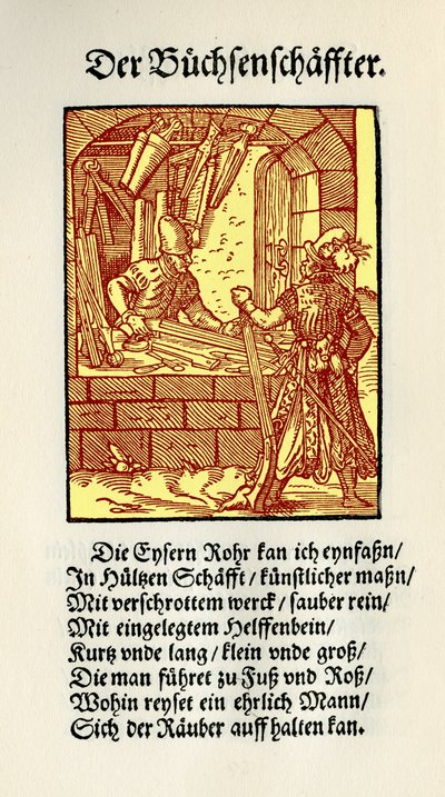 Waffenschmied von Jost Amman