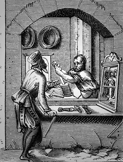 Drahtarbeiter von Jost Amman