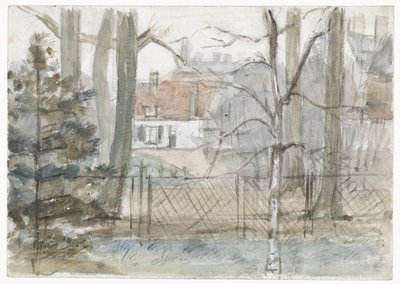 Landhaus und Garten von Jozef Israëls