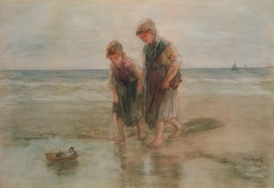 Segeln des Bootes von Jozef Israëls