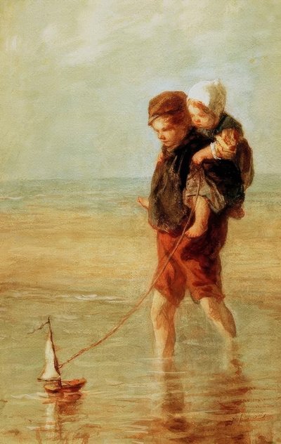 Junger Navigator von Jozef Israëls