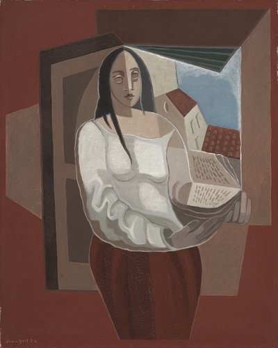 Die Leserin, 1926 von Juan Gris