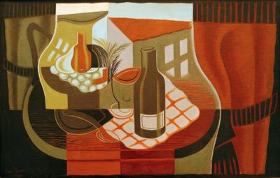 Der Tisch vor dem Fenster von Juan Gris