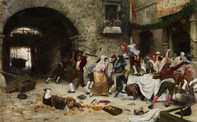 Ein unterbrochenes Bankett von Juan José Gárate y Clavero