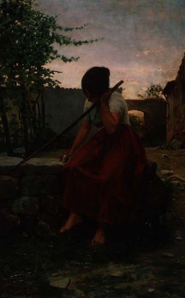 Nachdenklich von Juan Llimona y Bruguera