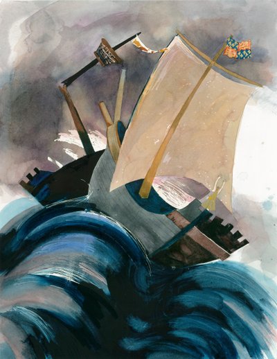 Schlacht von Winchelsea, 1350 2010 von Judith Dobie