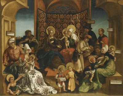 Die Heilige Sippe von Jörg Breu the Elder