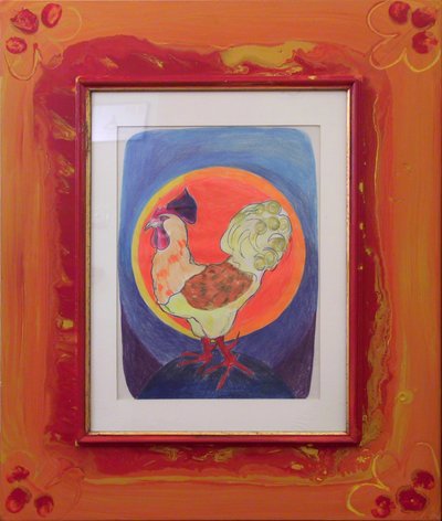Gallus Gallus -vor Sonnenball- von JuleSimo