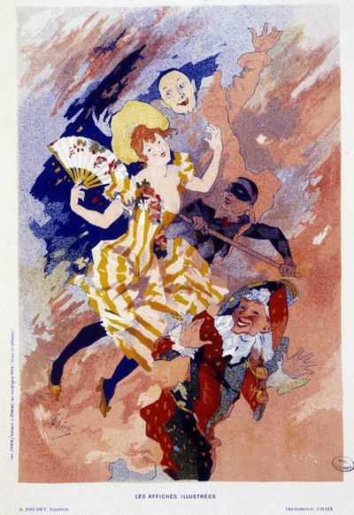 Karneval - von Jules Cheret, ca. 1890 von Jules Cheret