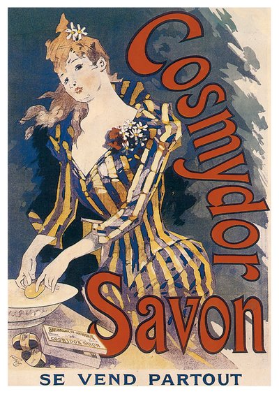 Cosmydor Seife, 1891 von Jules Cheret