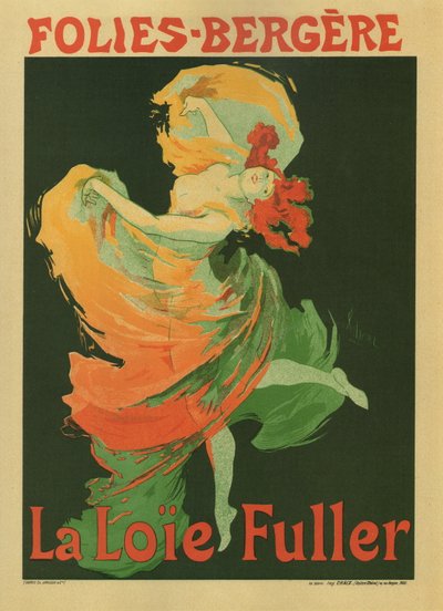 La Loie Fuller von Jules Cheret