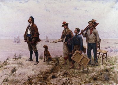 Ein Amateurmaler von Jules Denneulin