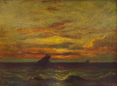 Sonnenuntergang, ca. 1879, 1938 von Jules Dupré