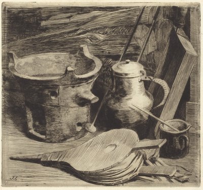 Feuer von Jules Ferdinand Jacquemart