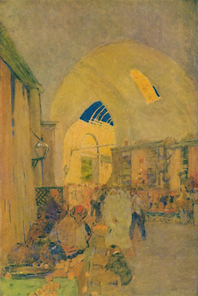 Der Große Basar in Konstantinopel von Jules Guerin