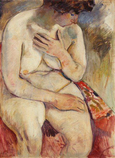 Sitzender Akt, 1907 von Jules Pascin