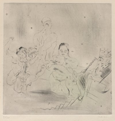 Das Urteil Salomos von Jules Pascin