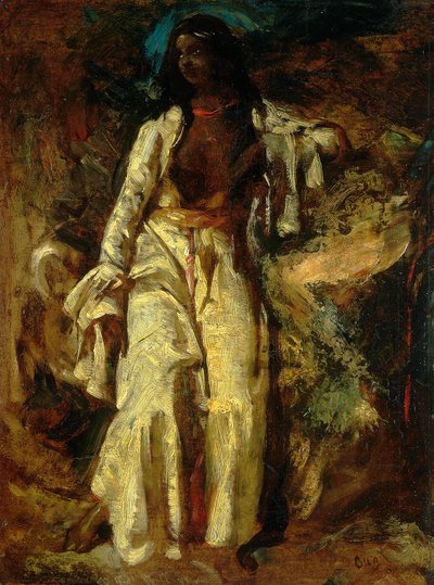 Nubische Frau von Jules Robert Auguste