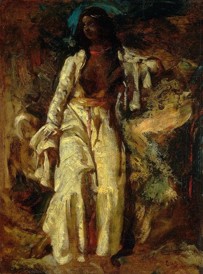 Nubische Frau von Jules Robert Auguste