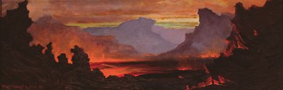 Hilo Vulkan, Hawaii von Jules Tavernier