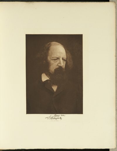 Alfred, Lord Tennyson, 1866 von Julia Margaret Cameron