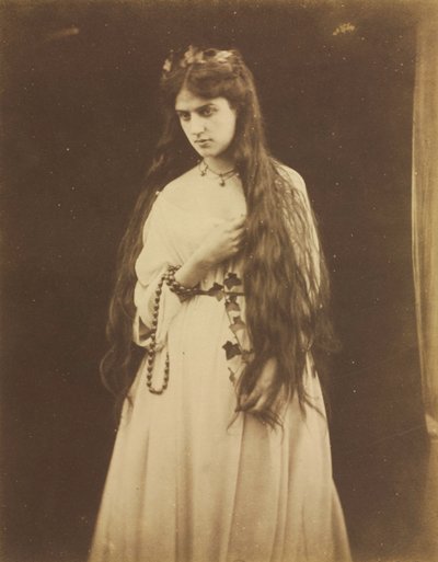 Mnemosyne (Marie Spartali, 1844-1927) von Julia Margaret Cameron