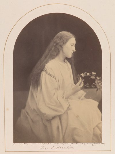 Die Widmung [Hattie Campbell] von Julia Margaret Cameron