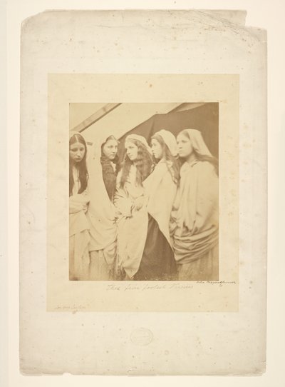 Die fünf törichten Jungfrauen von Julia Margaret Cameron