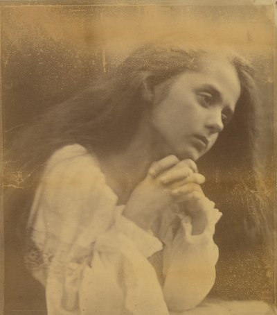 Junges Mädchen beim Beten von Julia Margaret Cameron