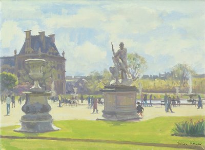 Nachmittag in den Tuilerien, Paris von Julian Barrow