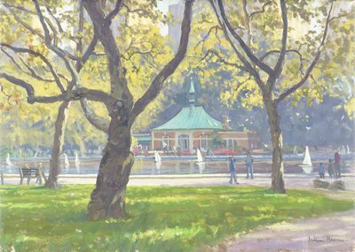 Bootsteich, Central Park von Julian Barrow