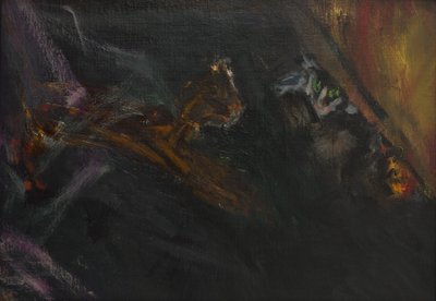 Kätzchen beim Spielen, 2016 von Julie Held