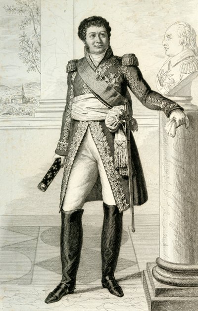 Henri Jacques-Guillaume Clarke, 1804, 1839 von Julien Leopold Boilly