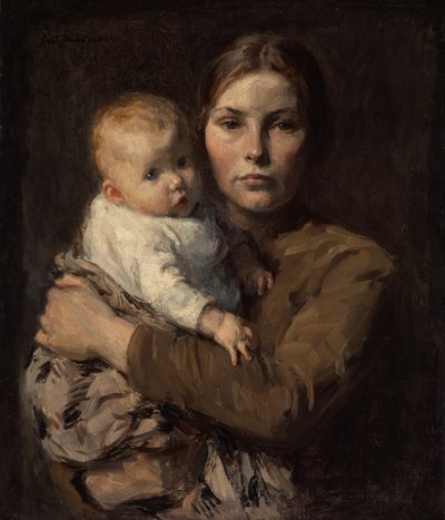 Mutter und Kind von Julius Gari Melchers